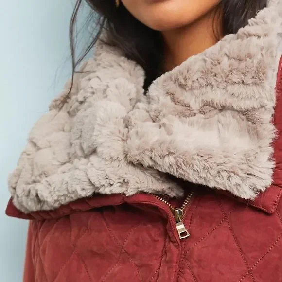 Anthropologie Marrakech Quilted Aviator Jacket NWT Medium